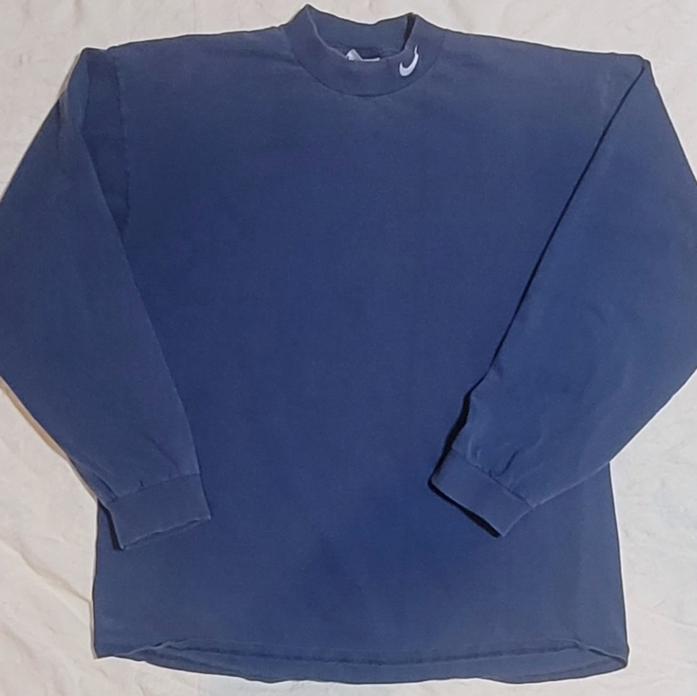 Navy Blue Nike Shirt Size XL Tall - Picture 2 of 6